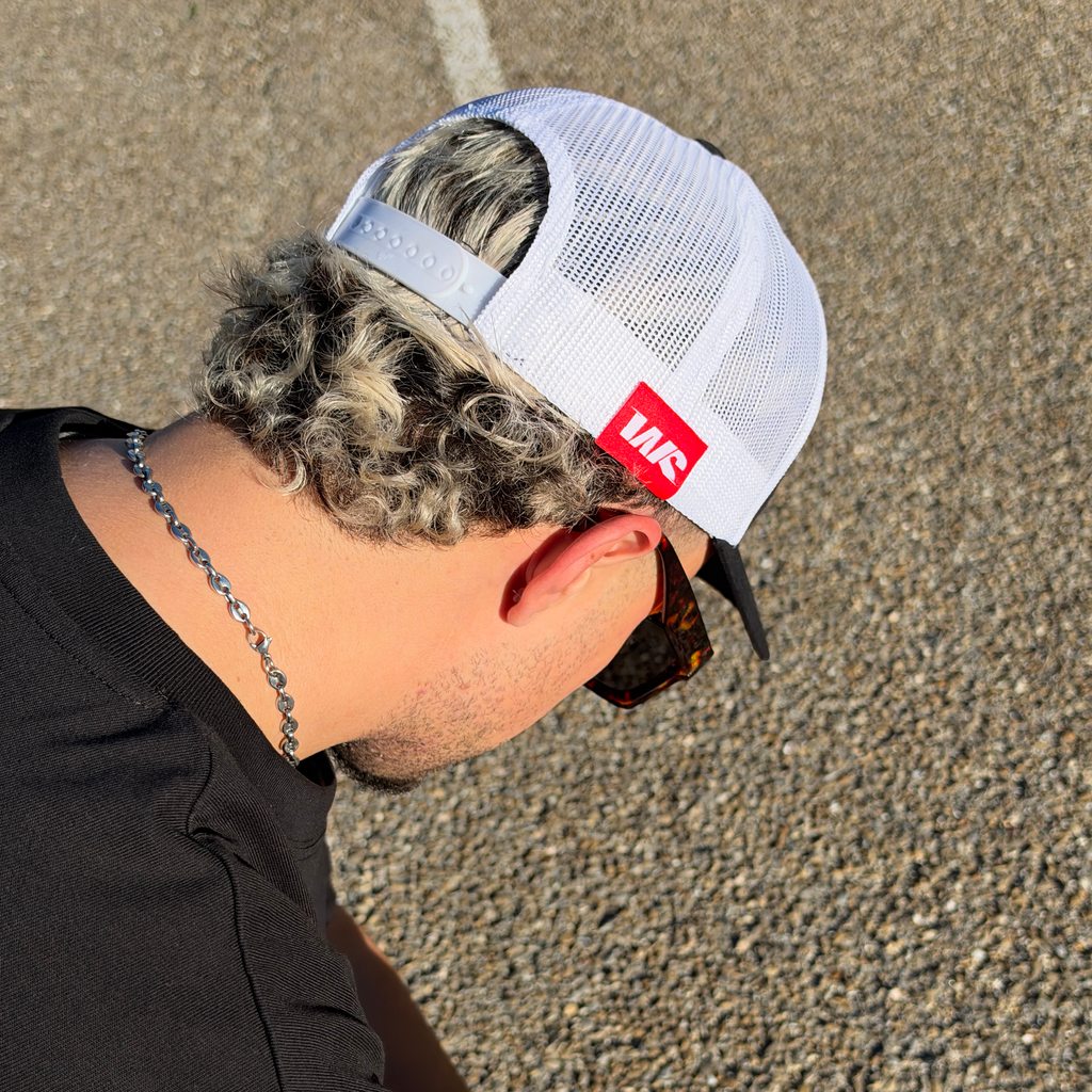 Casquette Snapback Trucker WS - Ecusson - Noir