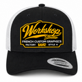 Casquette Snapback Trucker WS - Ecusson - Noir