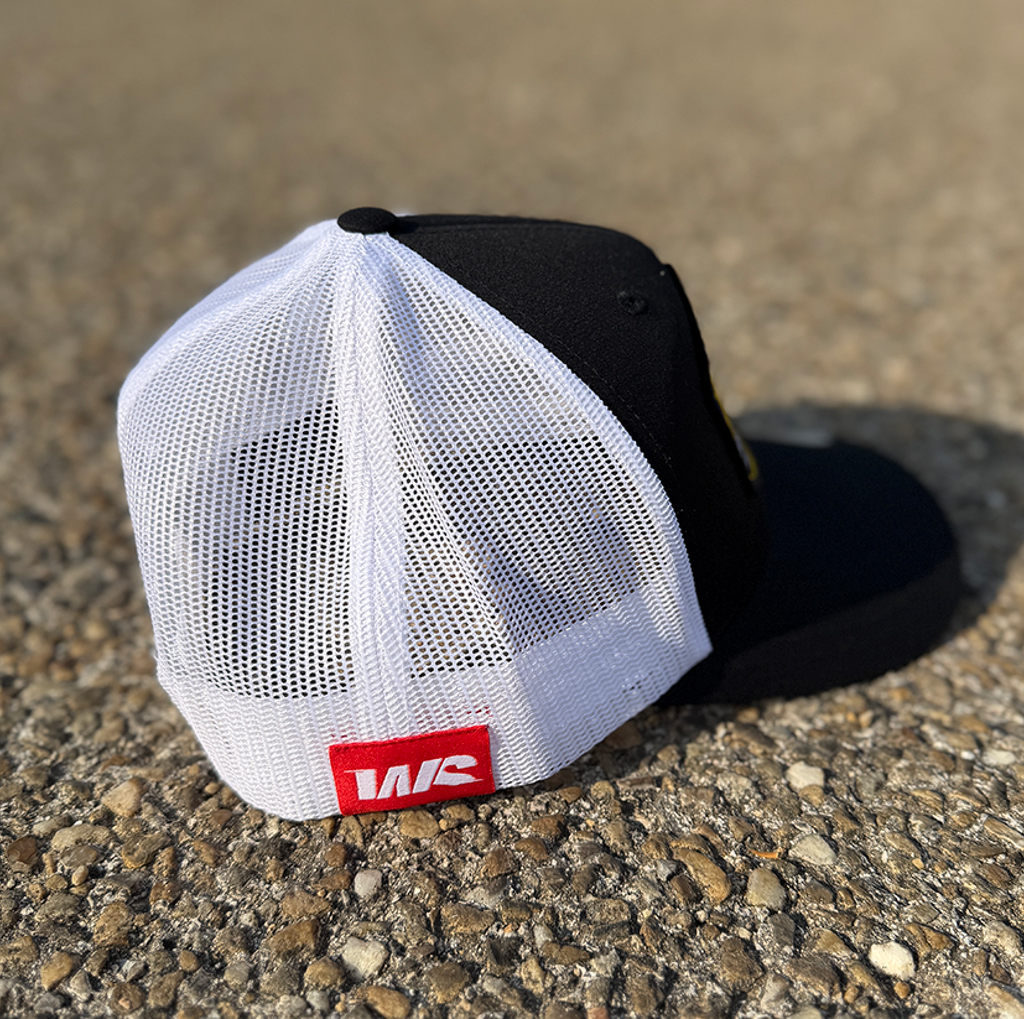 Casquette Snapback Trucker WS - Ecusson - Noir