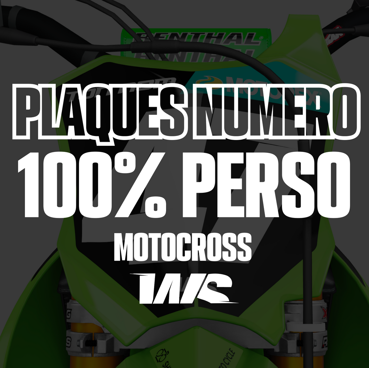 Kit Plaques Numéro 100% Perso