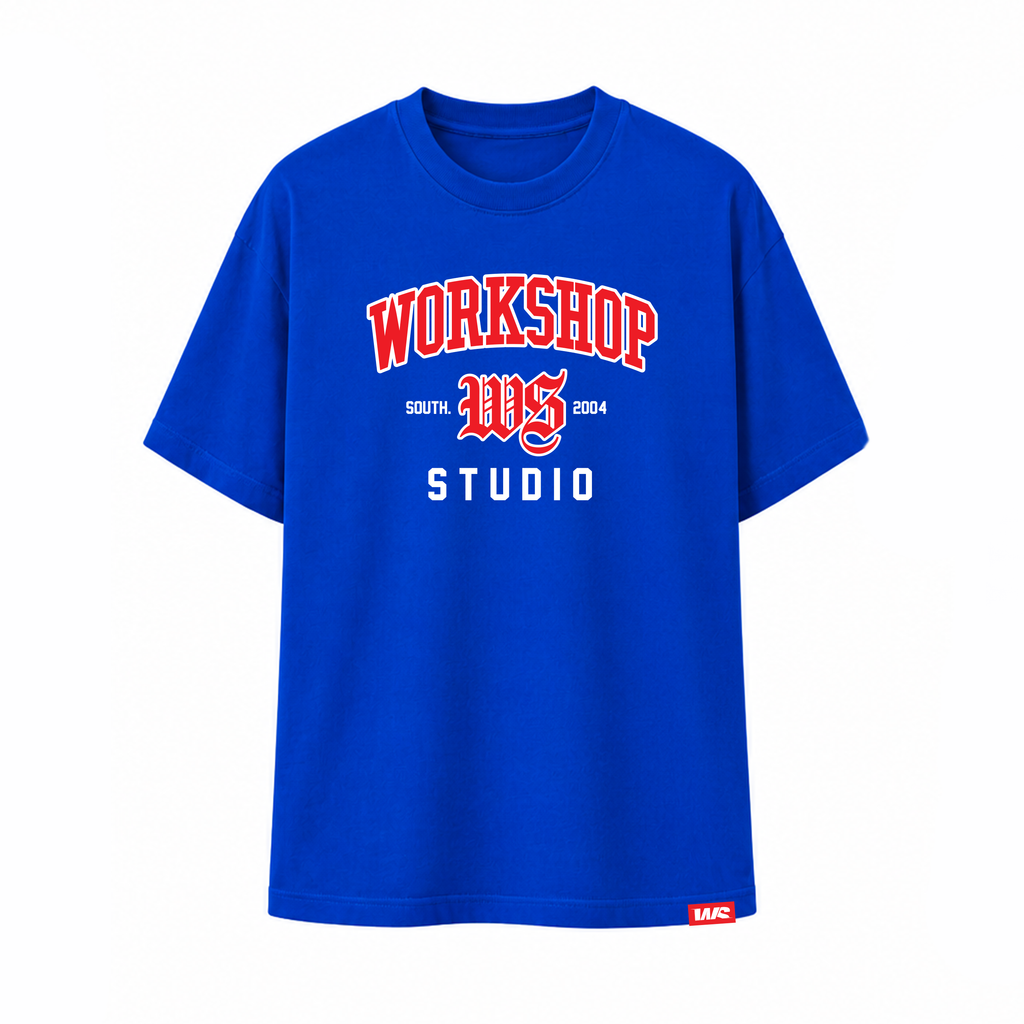T-shirt WS - Bleu - WS University